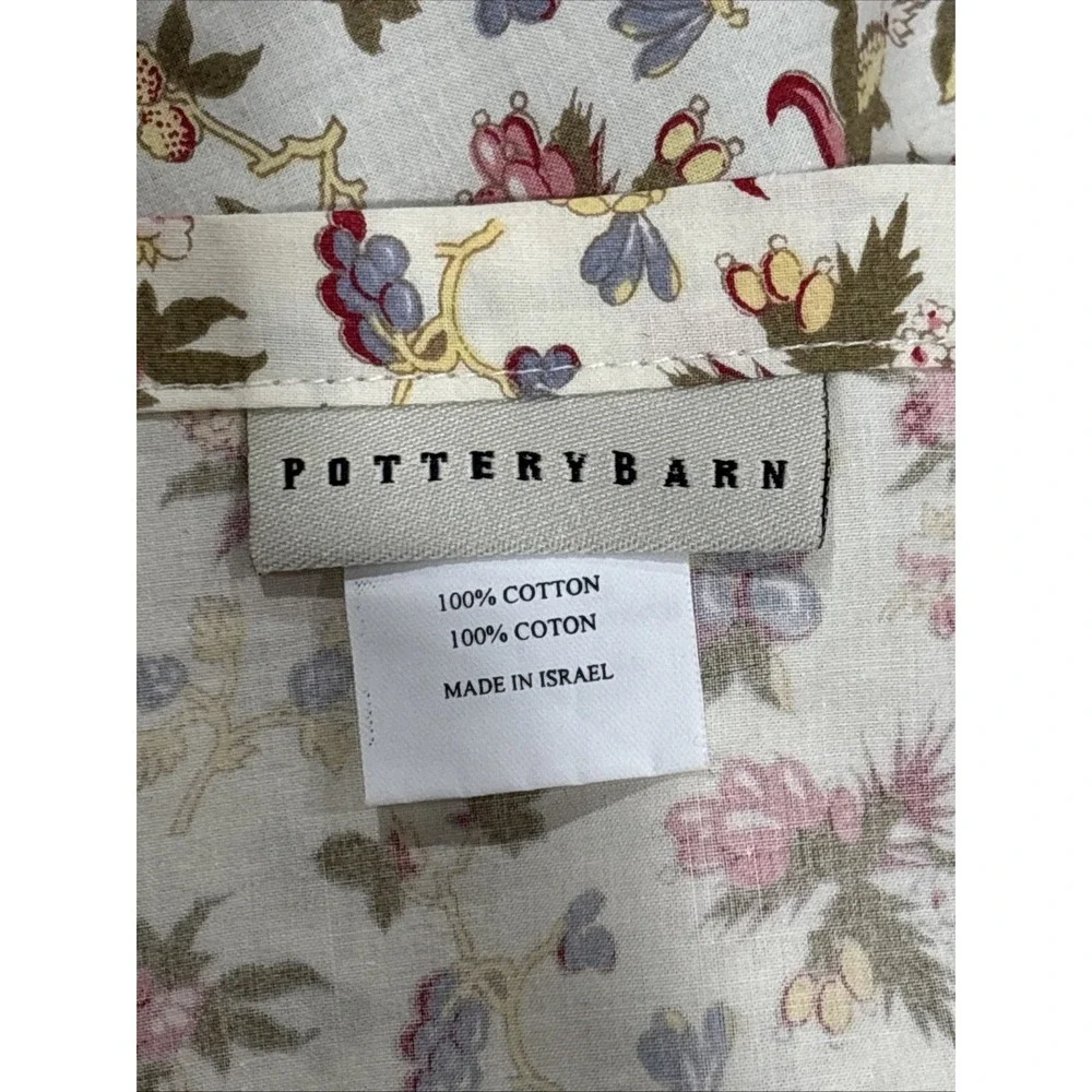 Pottery Barn Flat Sheet 88x107